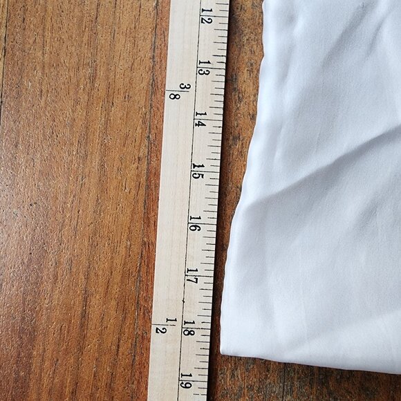 COACH White Silk Drawstring Dust Bag Size 23 x 18.5 - Picture 10 of 12